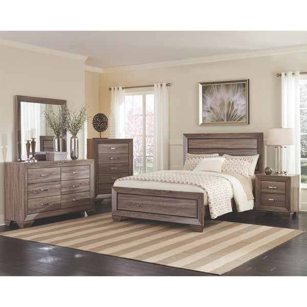 Calgary Furniture Emporium Kauffman 204191Q 6 pc Queen Panel Bedroom Set IMAGE 1