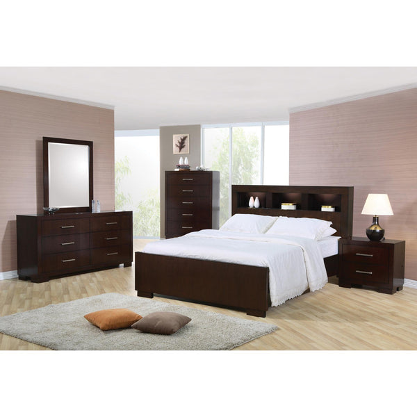 Calgary Furniture Emporium Jessica 200719Q 7 pc Queen Storage Bedroom Set IMAGE 1