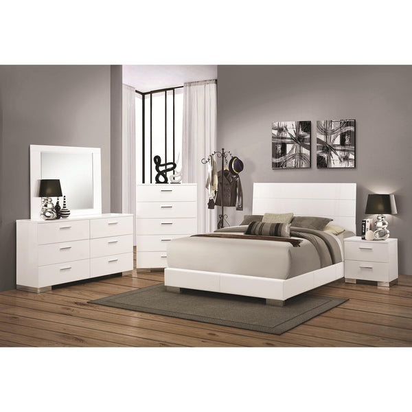 Calgary Furniture Emporium Felicity 203501KE 7 pc King Panel Bedroom Set IMAGE 1