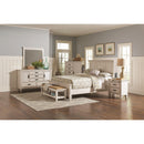 Calgary Furniture Emporium Franco 205331KE 7 pc King Panel Bedroom Set IMAGE 1