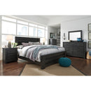  Signature Design by Ashley Brinxton B249B20 5 pc King Panel Bedroom Set IMAGE 1