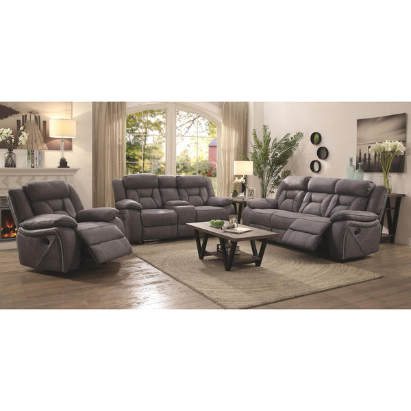 Calgary Furniture Emporium Higgins 602261 3 pc Reclining Living Room Set IMAGE 1