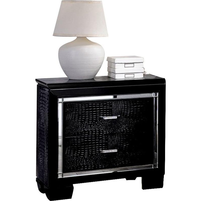 Calgary Furniture Emporium Bellanova CM7979BK 6 pc Queen Upholstered Panel Bedroom Set IMAGE 7