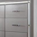  Furniture of America Bellanova CM7979SV 6 pc Queen Upholstered Panel Bedroom Set IMAGE 6