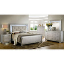  Furniture of America Bellanova CM7979SV 6 pc California King Upholstered Panel Bedroom Set IMAGE 1