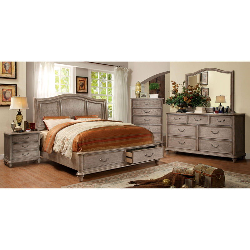 Calgary Furniture Emporium Belgrade II CM7613 6 pc Queen Panel Bed Set with Storage IMAGE 1