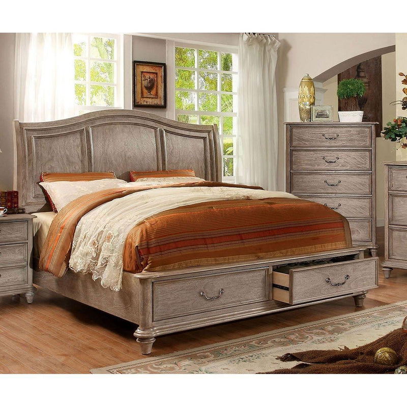 Calgary Furniture Emporium Belgrade II CM7613 6 pc Queen Panel Bed Set with Storage IMAGE 2