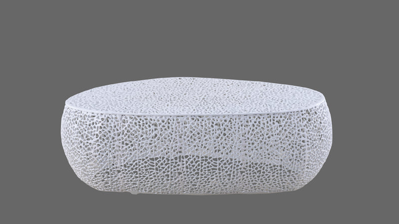 T3601-50-COFFEE TABLE OVAL-WHITE