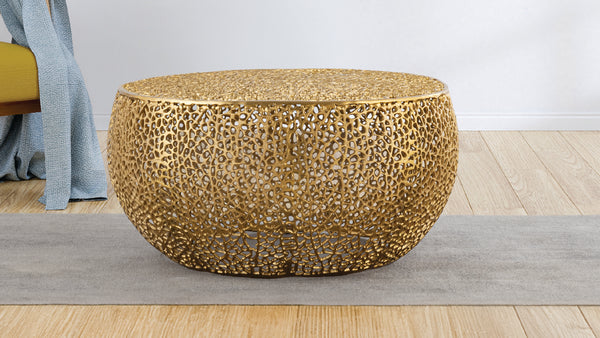 T3502-35-COFFEE TABLE-GOLD