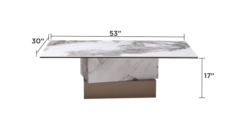 319-TASMA-COFFEE TABLE-MARBLE-BRASS