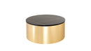 805-3-COFFEE TABLE/END TABLE-GOLD