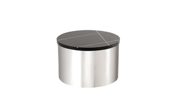 805-3-COFFEE TABLE/END TABLE-SILVER