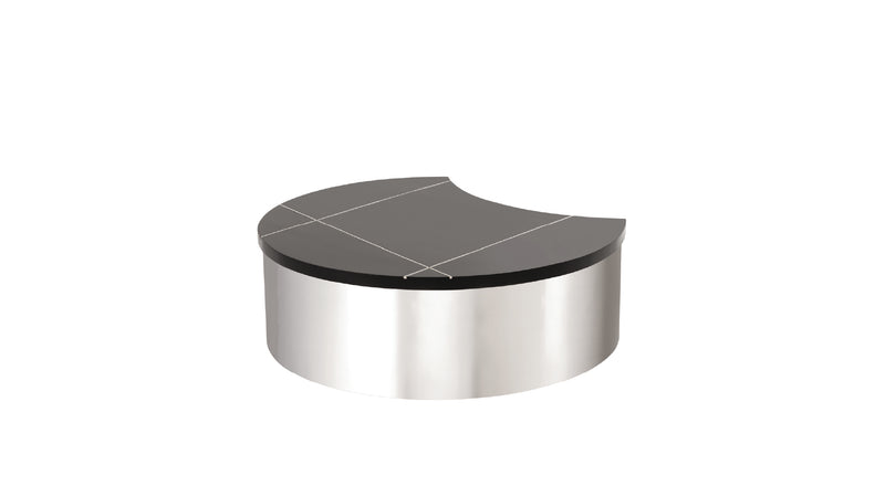 805-3-COFFEE TABLE/END TABLE-SILVER