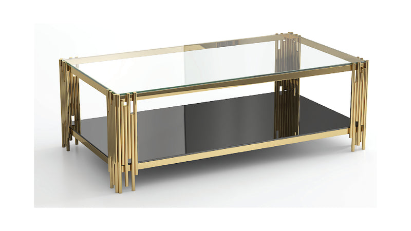 469-JANE-COFFEE TABLE-GLASS-GOLD