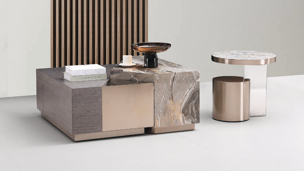 329-MISTY-COFFEE TABLE-MARBLE-BRASS
