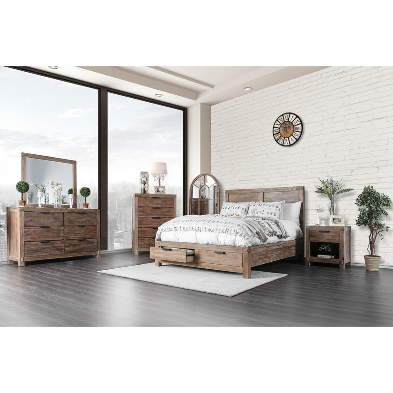 Calgary Furniture Emporium Wynton CM7360 6 pc Queen Bedroom Set with Storage IMAGE 1