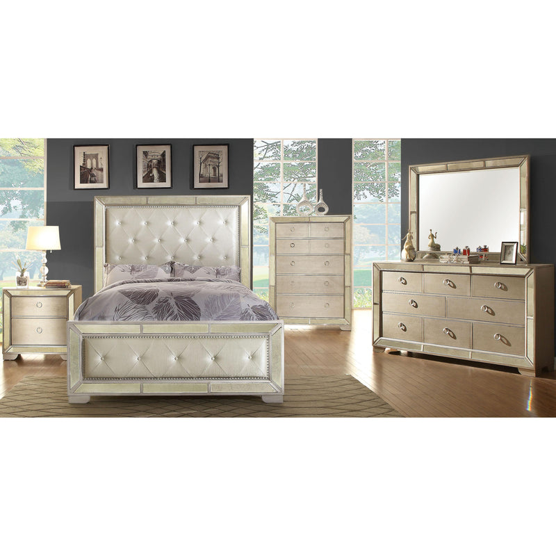 Calgary Furniture Emporium Loraine CM7195 6 pc Panel Bedroom Set IMAGE 1