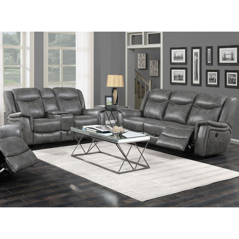 Calgary Furniture Emporium Conrad 650354 2 pc Reclining Living Room Set IMAGE 1