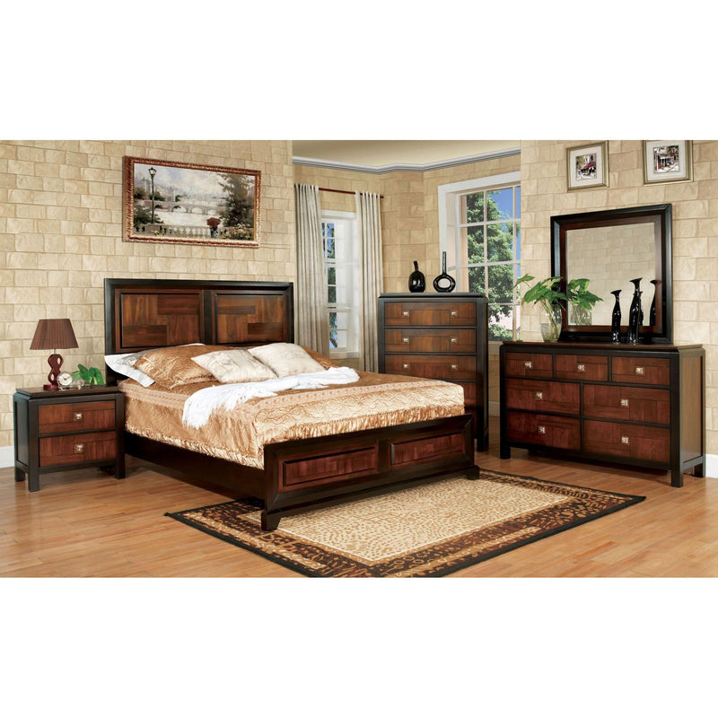 Calgary Furniture Emporium Patra CM7152Q 6 pc Queen Panel Bedroom Set IMAGE 1