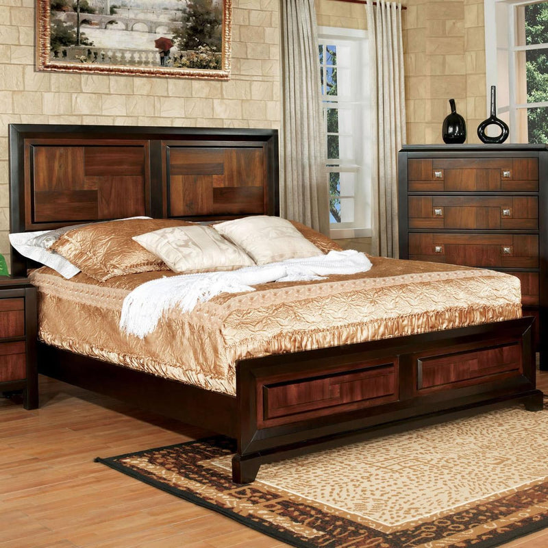 Calgary Furniture Emporium Patra CM7152Q 6 pc Queen Panel Bedroom Set IMAGE 2