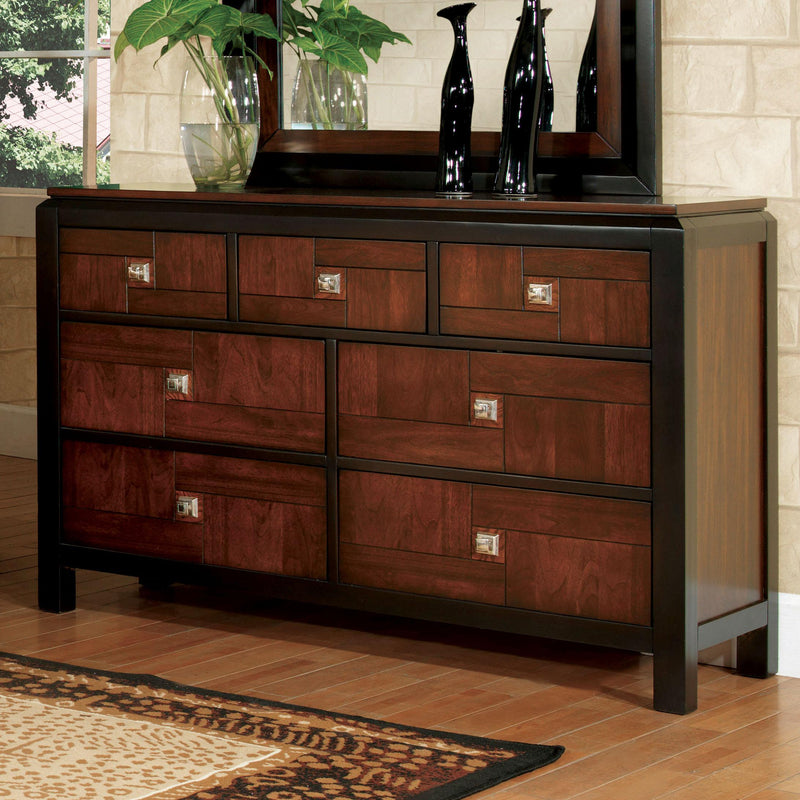 Calgary Furniture Emporium Patra CM7152Q 6 pc Queen Panel Bedroom Set IMAGE 7