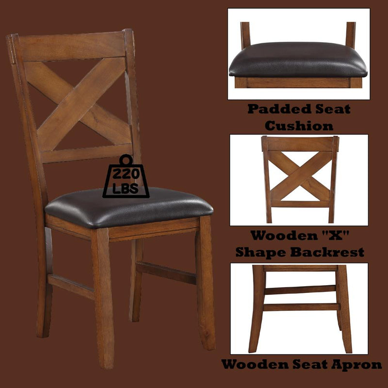 Calgary Furniture Emporium Dining Chair 70003 IMAGE 3
