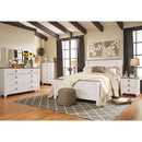  Signature Design by Ashley Willowton B267B37 6 pc Queen Panel Bedroom Set IMAGE 1