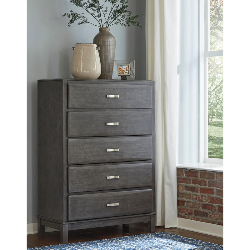  Signature Design by Ashley Caitbrook B476B26 8 pc Queen Bookcase Storage Bedroom Set IMAGE 4