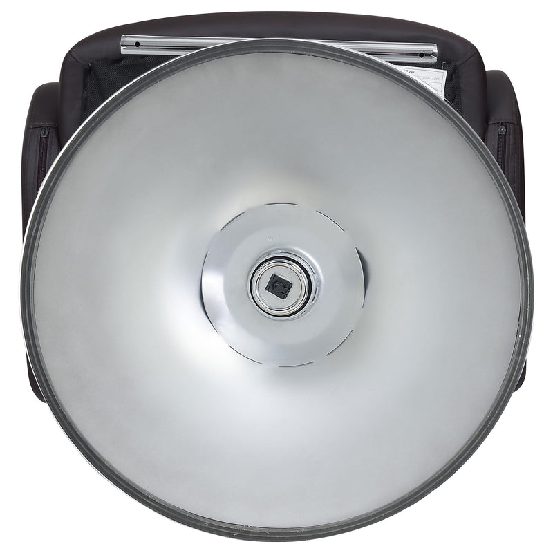 Coaster Furniture Brandi 102556 Adjustable Bar Stool - Chrome and Brown IMAGE 10