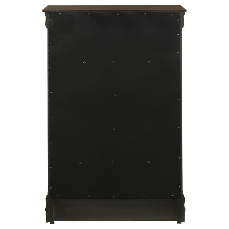 Coaster Furniture Louis Philippe 202415 5-Drawer Bedroom Chest - Cappuccino IMAGE 6