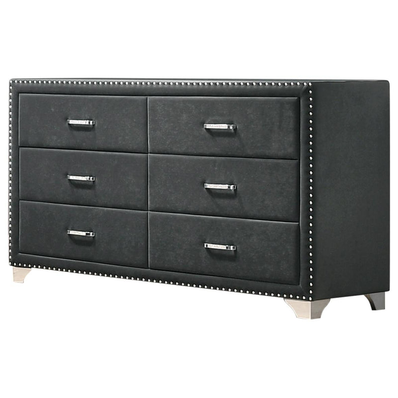 Calgary Furniture Emporium Melody 223381KW 6 pc California King Panel Bedroom Set IMAGE 3