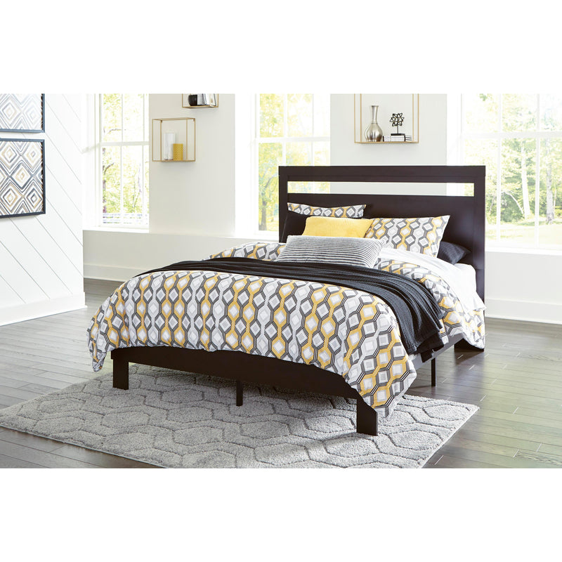  Signature Design by Ashley Flannia EB3392 4 pc Queen Platform Bedroom Set IMAGE 2