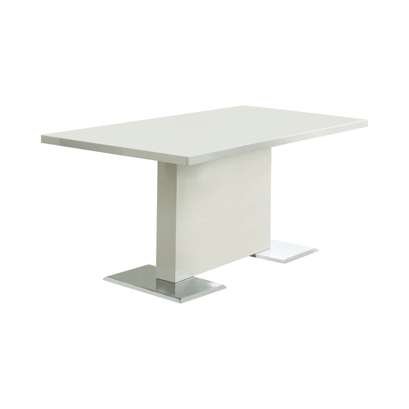 Calgary Furniture Emporium Anges 102310 5 pc Dining Set (W) IMAGE 2