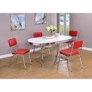 Calgary Furniture Emporium Retro 2065 5 pc Dining Set IMAGE 1