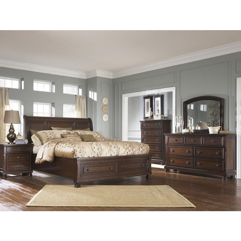  Millennium Porter California King Sleigh Bed B697-78/B697-76/B697-95 IMAGE 2
