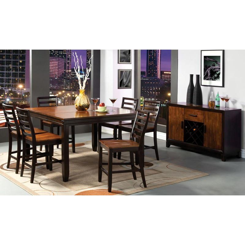 Furniture of America San Isabel II Counter Height Dining Chair CM3151PC-2PK IMAGE 2