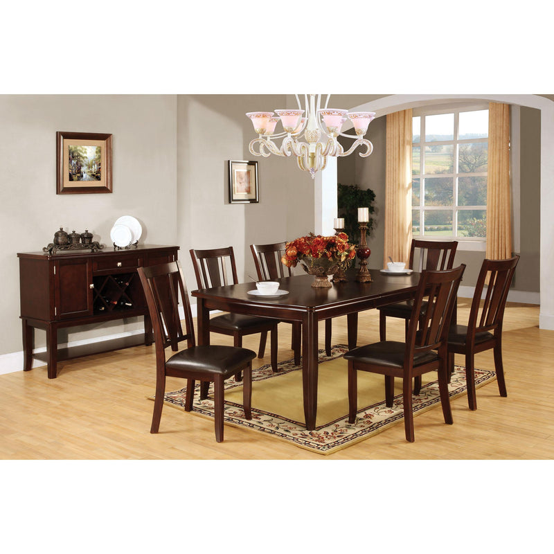 Calgary Furniture Emporium Edgewood CM3336 7 pc Dining Table IMAGE 1