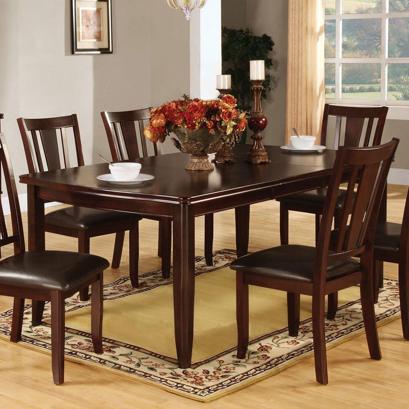 Calgary Furniture Emporium Edgewood CM3336 7 pc Dining Table IMAGE 3
