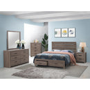 Calgary Furniture Emporium Brantford 207040KE 6 pc King Panel Bedroom Set IMAGE 1