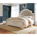 Signature Design by Ashley Realyn B743B61 8 pc Queen Upholstered Panel Bedroom Set IMAGE 2