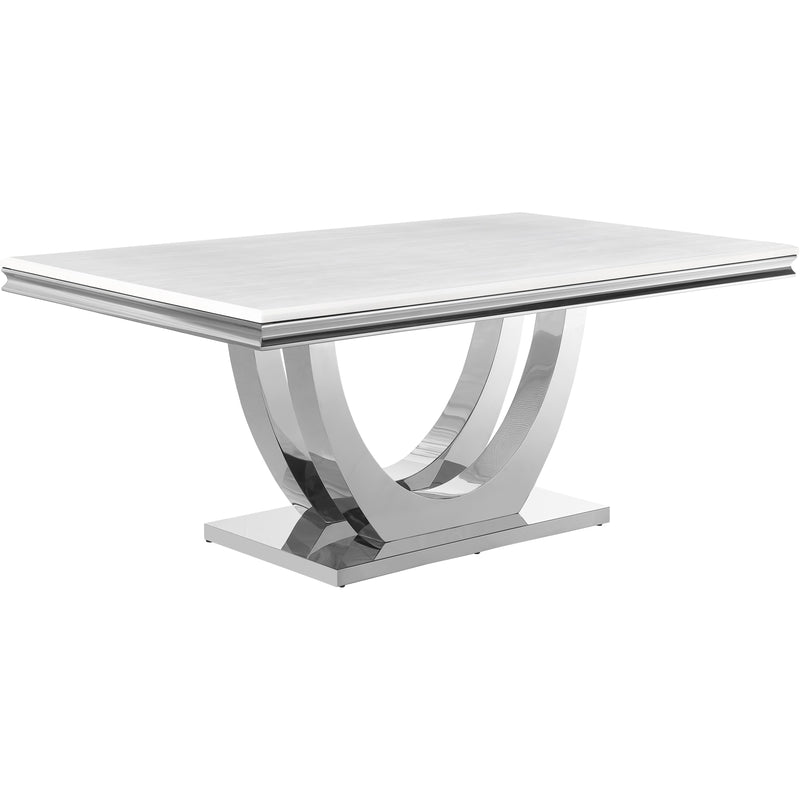 Calgary Furniture Emporium 111101-S7W 7 pc Dining Set IMAGE 2