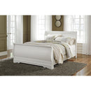  Signature Design by Ashley Anarasia B129B12 5 pc Queen Sleigh Bedroom Set IMAGE 2
