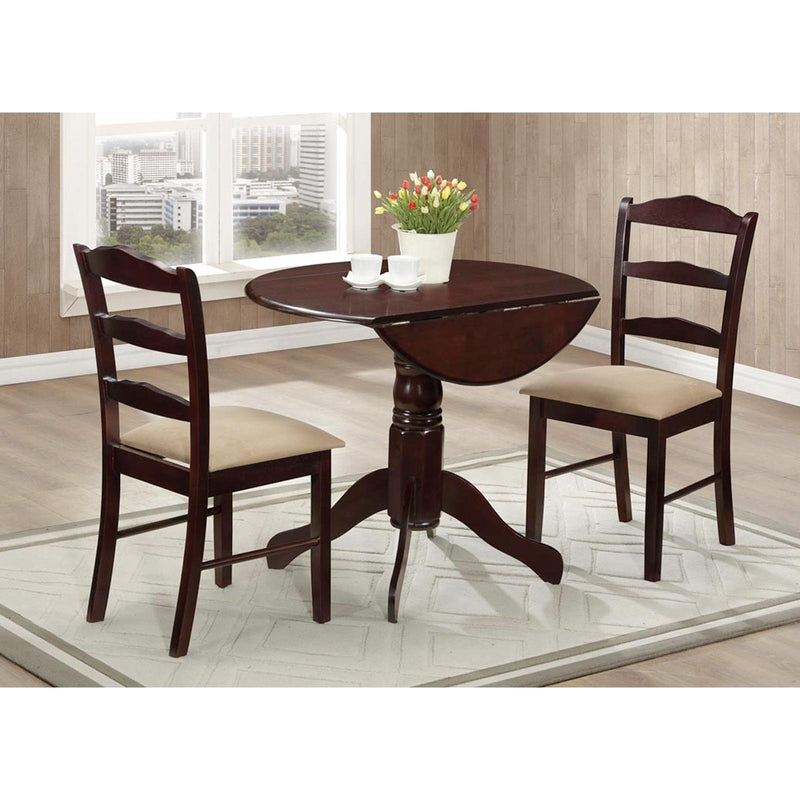 IFDC Round Dining Table with Pedestal Base T1002 IMAGE 2