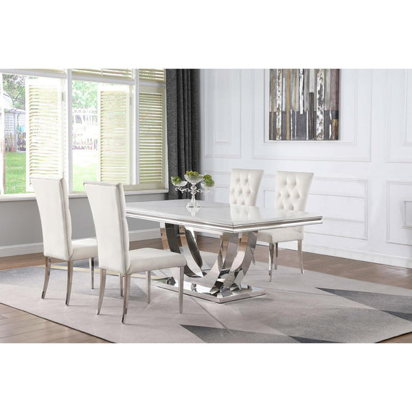 Calgary Furniture Emporium 111101-S5W 5 pc Dining Set IMAGE 1