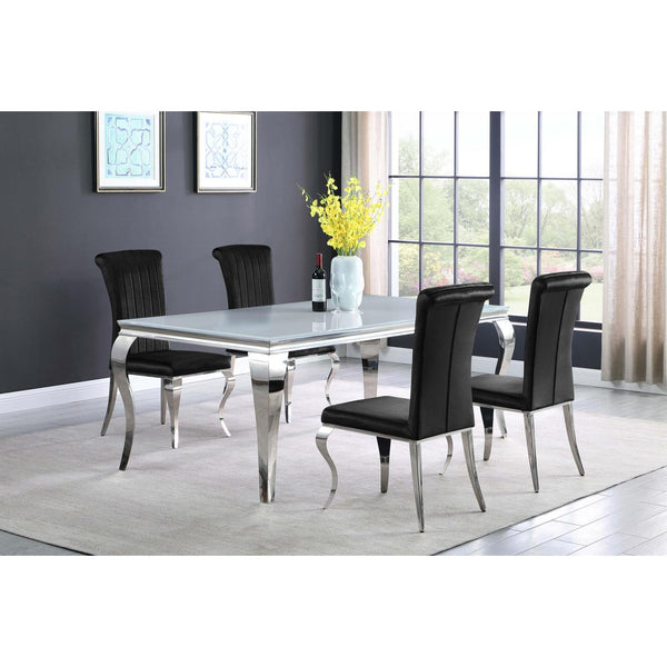 Calgary Furniture Emporium Carone 115081-S5 5 pc Dining Set IMAGE 1