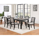 Calgary Furniture Emporium Elodie 121221-S7 5 pc Dining set IMAGE 1