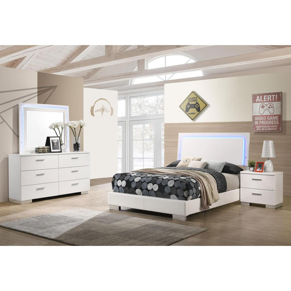 Calgary Furniture Emporium Felicity 203500F-S4L 6 pc Full Bedroom Set IMAGE 1