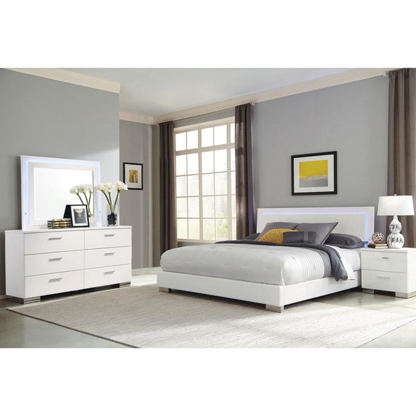 Calgary Furniture Emporium Felicity 203500KE-S4L 6 pc King Bedroom Set IMAGE 1