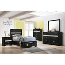 Calgary Furniture Emporium Miranda 206361T-S4 6 pc Twin Bedroom Set with Storage IMAGE 1