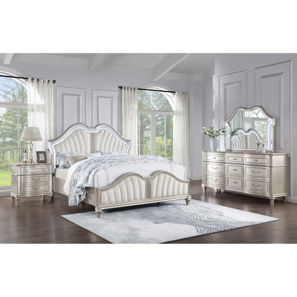Calgary Furniture Emporium Evangeline 223391KE-S4 6 pc King Platform Bedroom Set IMAGE 1